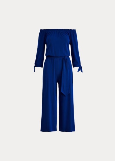 Jumpsuits Ralph Lauren Mujer Azul Rey Azules - Off-the-Shoulder - VODHU8269